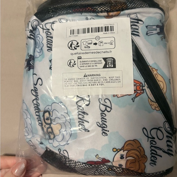 Golden Girl print bag - Picture 1 of 2